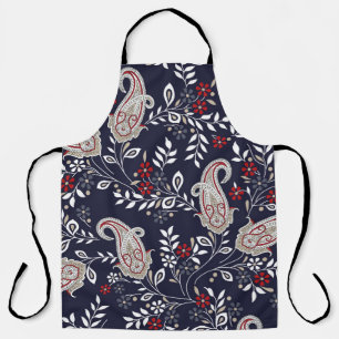 traditioneel patroon van Indiase paisley Schort