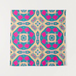 Traditioneel, Peruaanse lappendeken, tegel Wandkleed