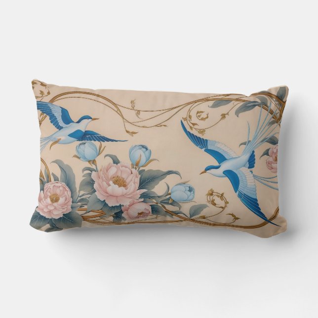 Traditioneel Perzisch ontwerp lumbaal kussen (Achterkant)