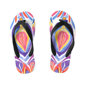 traditioneel Roemeens decor Kinder Teenslippers