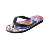 traditioneel Roemeens decor Kinder Teenslippers (Schuin)