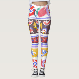 traditioneel Roemeens decor Leggings