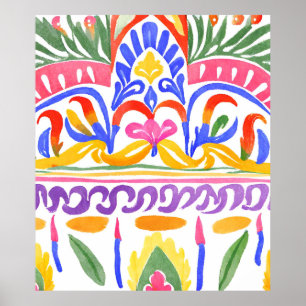 traditioneel Roemeens decor Poster