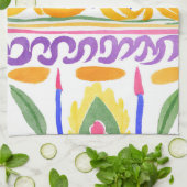 traditioneel Roemeens decor Theedoek (Gevouwen)