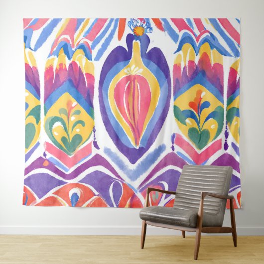 traditioneel Roemeens decor Wandkleed (In Situ (horizontaal))