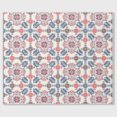 Traditioneel Roemeens patroon Cadeaupapier (Vlak)