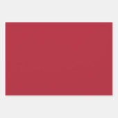 Traditioneel rood wit en groen patroon en massief inpakpapier vel (Voorkant 2)