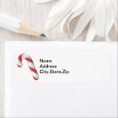 Traditioneel rood-witte snoeprietetiket etiket (Insitu)