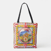 Traditioneel Siciliaans Tas voor volkskunst (Achterkant)