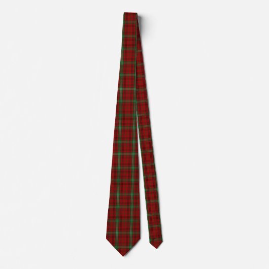 Traditioneel Stropdas in Morrison Tartan (Voorkant)