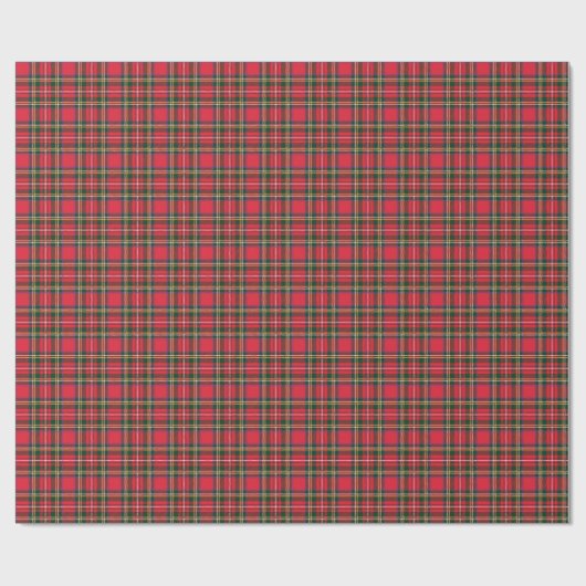 Traditioneel Tartan geruite naadloze behang Cadeaupapier (Vlak)