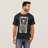 Traditioneel tatoeage-shirt t-shirt (Voorkant volledig)