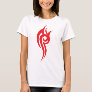 Traditioneel Tattoo Kunst geïnspireerd ontwerp T-shirt