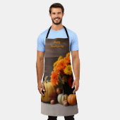 Traditioneel Thanksgiving Schort (Gedragen)