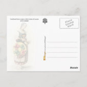 Traditioneel Zwitsers kostuum van het kanton Lucer Briefkaart (Achterkant)