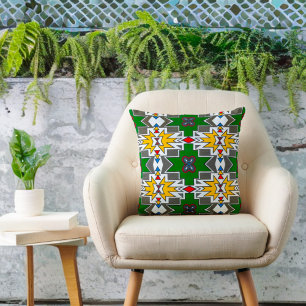 Traditionele Afrikaanse Kunst Ndebele Afrika Cultu Kussen