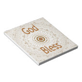 Traditionele Afrikaanse Motif Design Art Print Notitieblok (Schuin)