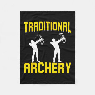 Traditionele Archery Fleece Deken