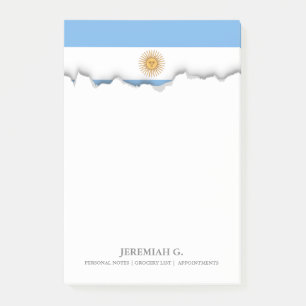 Traditionele Argentijnse vlag Post-it® Notes