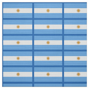 Traditionele Argentijnse vlag Stof