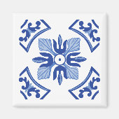 Traditionele Azulejo Magneet (Voorkant)