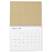 Traditionele bamboe kalender (Feb 2027)