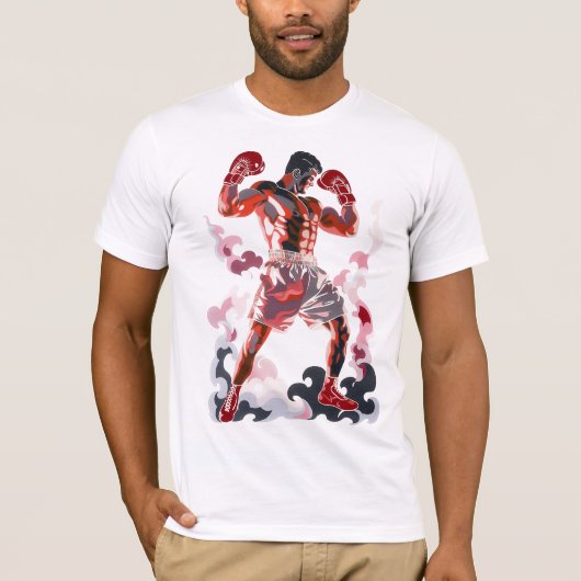 Traditionele bokser t-shirt (Voorkant)