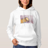 Traditionele Bongo Drum met Muzieknoten Hoodie (Voorkant)