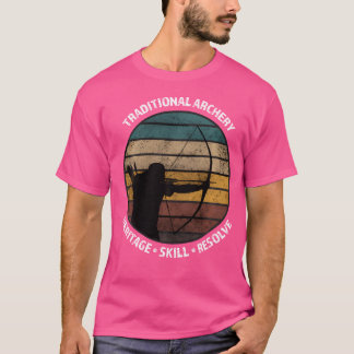 Traditionele boogschieten Trad Bow Archers T-shirt