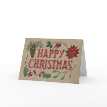 Traditionele Botanische Kerstmis