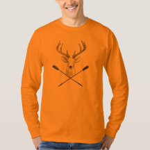 Traditionele Bow Hunting Deer Antlers oranje