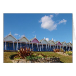 Traditionele Britse strandhuisjes