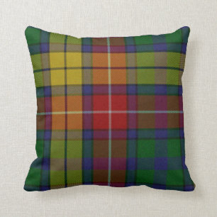 Traditionele Buchanan Tartan Schotse Plaid Kussen