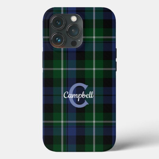 Traditionele Campbell Clan Tartan Pset Case-Mate iPhone Case (Achterkant)
