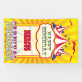 Traditionele carnaval Birthday Party Spandoek (Horizontaal)