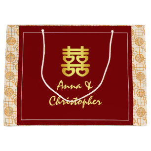 Traditionele Chinese bruiloft peranakan Groot Cadeauzakje