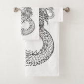 Traditionele Chinese draak Bad Handdoek (Insitu)