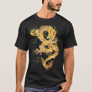 Traditionele Chinese draak symbool van kracht en s T-shirt