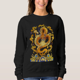 Traditionele Chinese draak symbool van kracht en s Trui