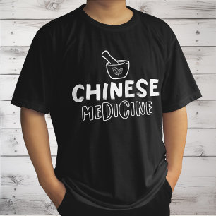 Traditionele Chinese Geneeskunde Kruidengeneeskund T-shirt