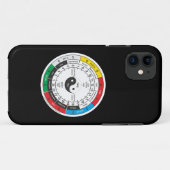 Traditionele Chinese geneesmiddelenklok T-Shirt Sh Case-Mate iPhone Case (Achterkant (horizontaal))