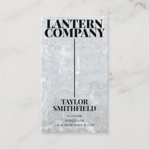 TRADITIONELE CONCRETE VISITEKAARTJE