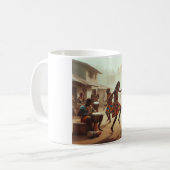 Traditionele dans motief Mok (Voorkant links)