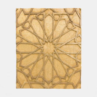Traditionele  details van de deur, Marokko Fleece Deken