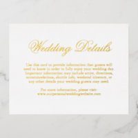 Traditionele Elegante Trouwruimte Kaart