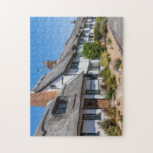 Traditionele Engelse behuizingen Legpuzzel