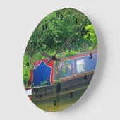 Traditionele Engelse kanaalboot Grote Klok (Hoek)