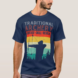 Traditionele erfgoedvakkundigheid voor archieven R T-shirt