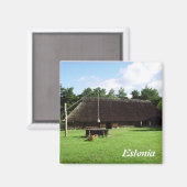 Traditionele Estse huismagneet Magneet (Voorkant / Achterkant)