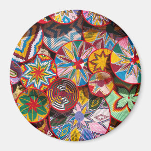 Traditionele Ethiopische manden Magneet